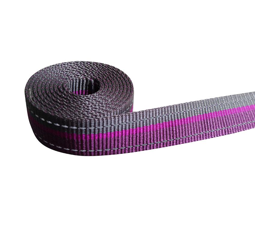 สายรัดไนลอนลายสะท้อนแสง 100 (3) Reflective Stripe Nylon Webbing 100(3)