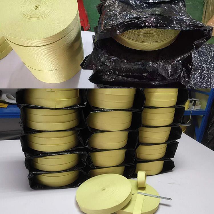 para-aramid webbing packaging way