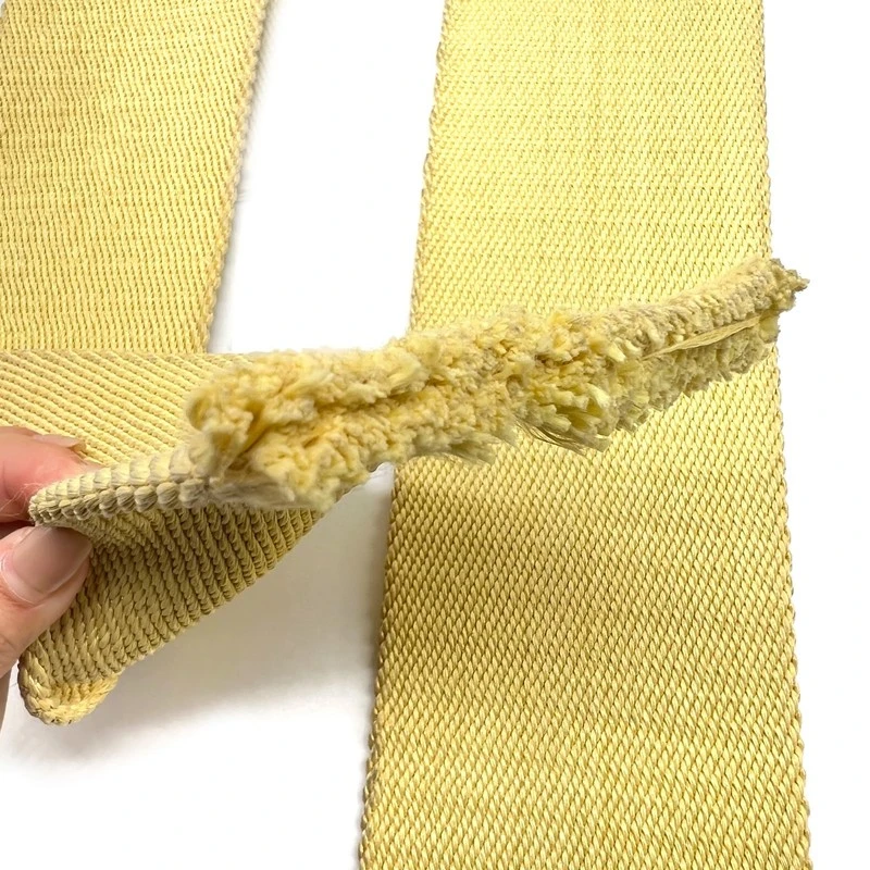 Aramid Webbing 3.5cm yellow Aramid Webbing 3.5cm yellow