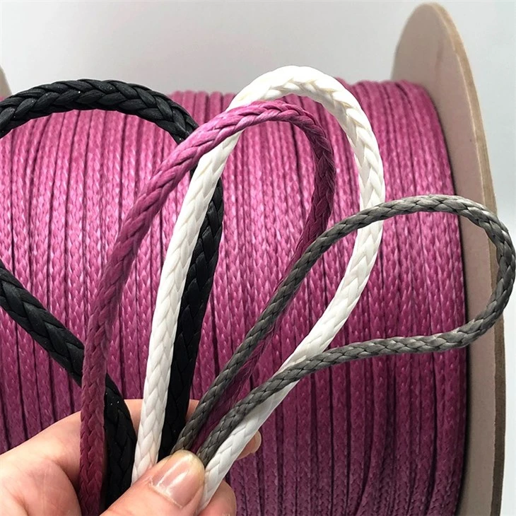 สายถัก Uhmwpe Fibe สำหรับว่าวโต้คลื่นเสื้อผ้า