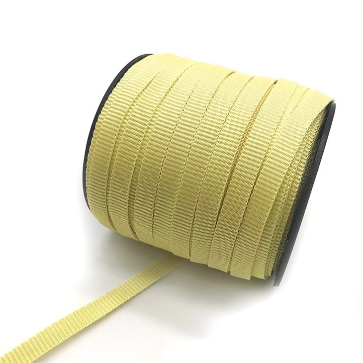 Aramid fireproof webbing high strength