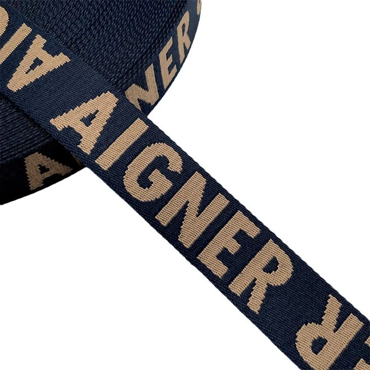 logo webbing bag strap